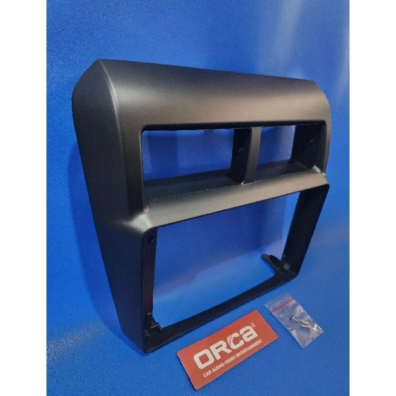 Frame Head Unit Android 9 Inch Mobil Agya Ayla Hitam 2013-2018