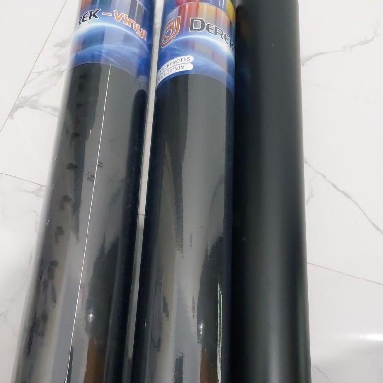 Stiker Hitam Doff 1 Roll Isi 15 Meter