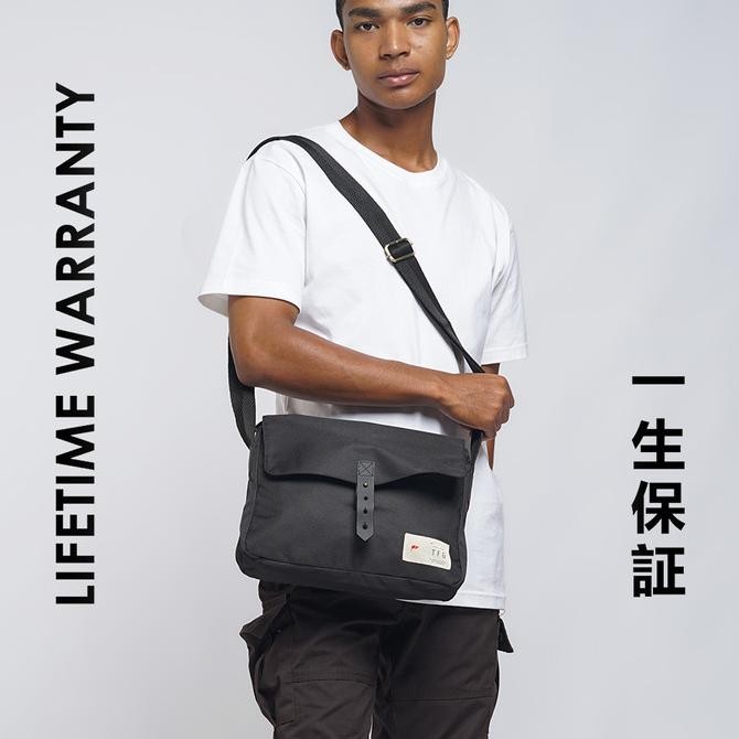 Murah Tfg Sling Bag Tas Selempang Mailman 428 Black Lifetime Warranty