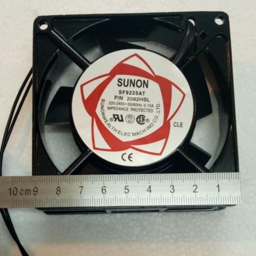Fan Kipas Ac 220V 9X9 Sunon 9Cm X 9Cm