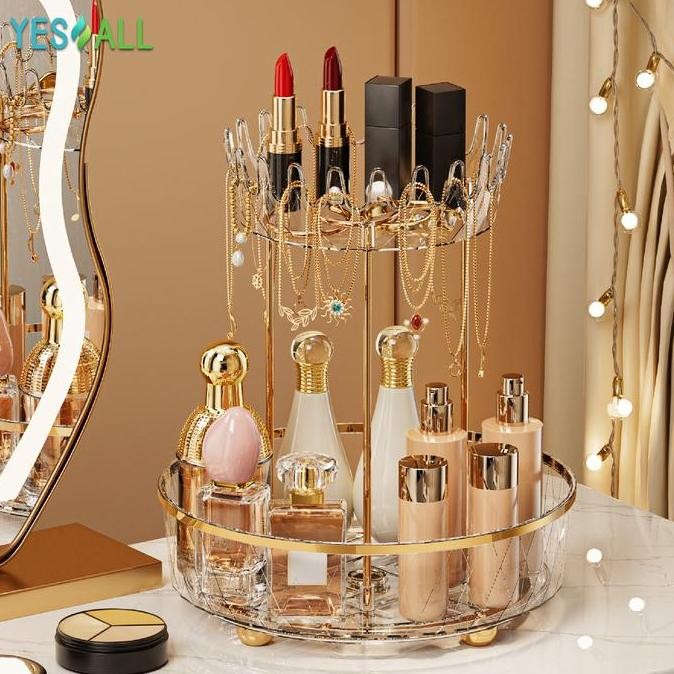 Murah YESALL Rak Kosmetik aesthetic /tempat make up aesthetic / rak skincare aesthetic / nampan aest