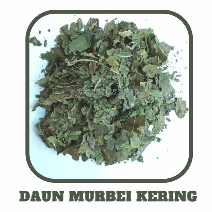 

_^_^_^] 100gr daun murbei kering/dried mulberry leaf