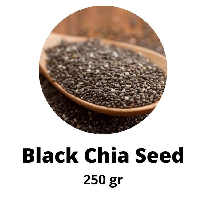 

populer] [250 gram] Black Chia Seed Organic Premium