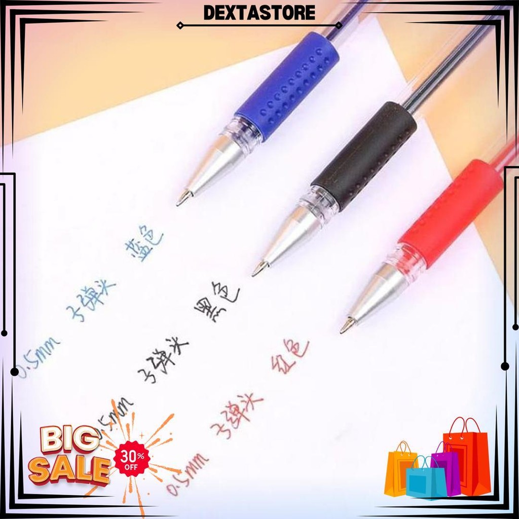 

1 Lusin Pulpen Gel Isi 12.Pcs Pulpen Gel 0,5 Standard D Promo Puncak