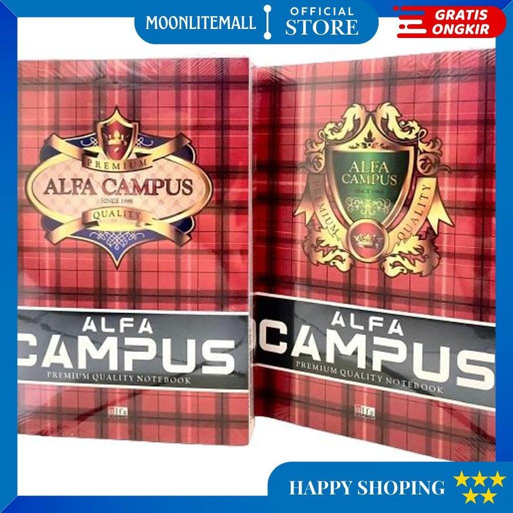 

1 Pack - Buku Besar Alfa Campus 36 Lembar - Ukuran B5 (Isi 10 Buku) D Termurah