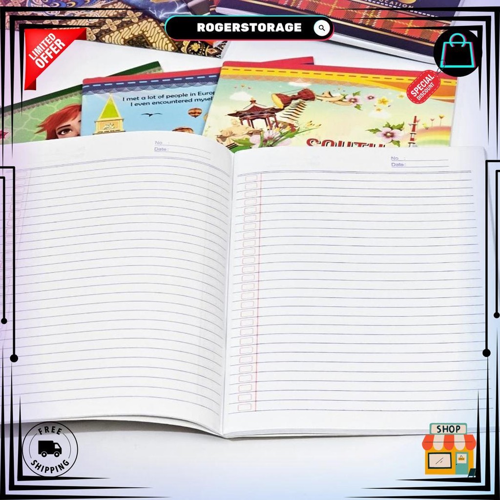 

Sos Buku Tulis X-Book Kwarto/Kecil 38 Lembar(10Bk) / Buku Catatan / Buku Sekolah Bergaris D Promo Puncak