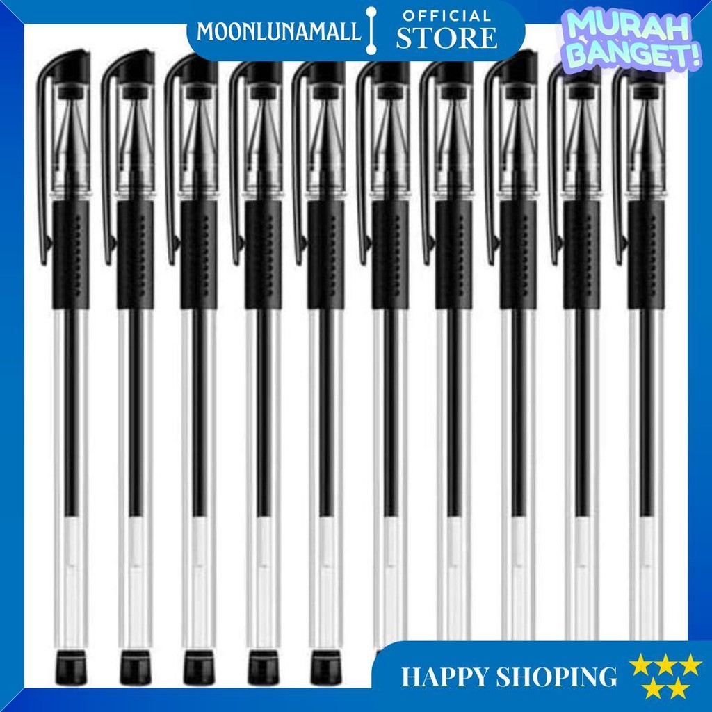 

1 Lusin Pulpen Gel Isi 12.Pcs Pulpen Gel 0,5 Standard D Promo 4.4