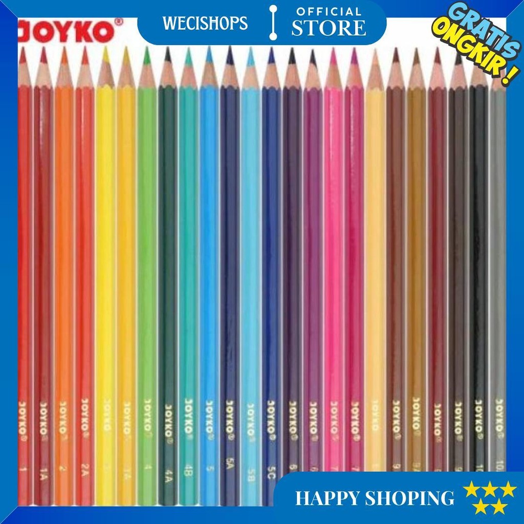 

Pensil 24 Warna Panjang Joyko Cp 101 D Terlaris