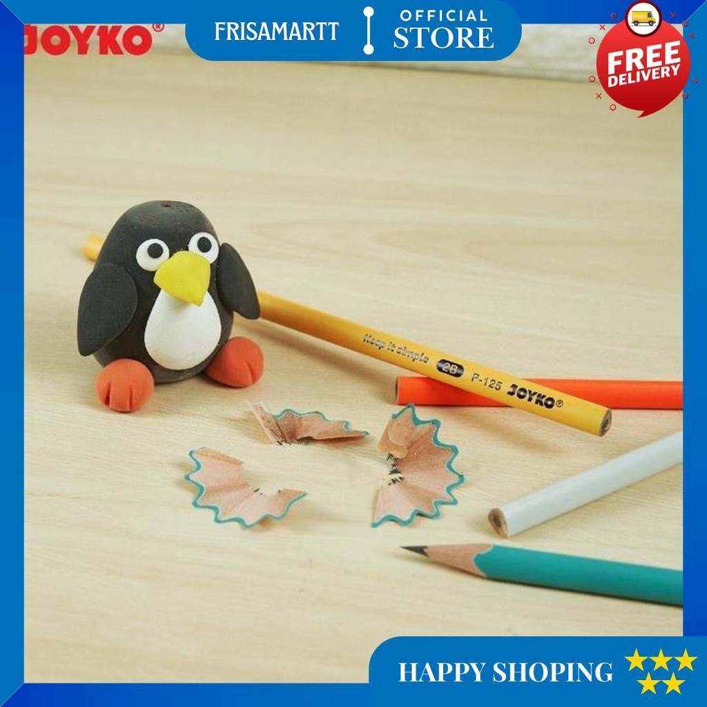 

(1Pack) Pensil Pencil Joyko P-125 2B 1 Box 12 Pcs D Promo Puncak