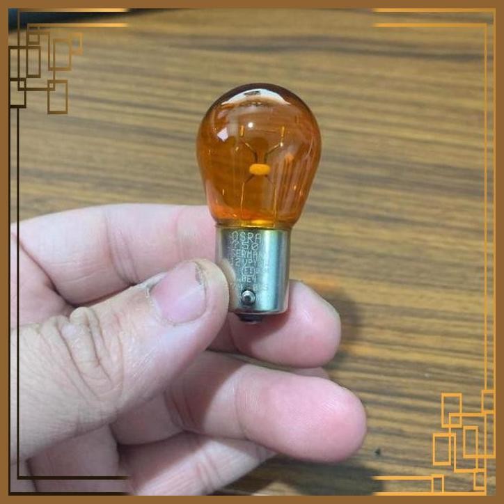 [OSS] BOHLAM LAMPU SEIN DEPAN / BELAKANG BRIO RS 2016- PY21W 12V 21W OSRAM