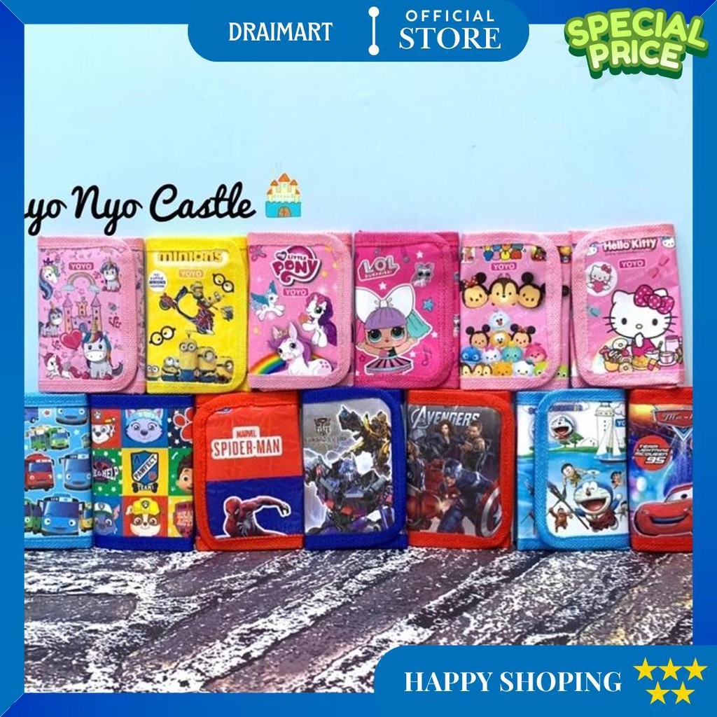 

Stationary Set Box 6In1 Alat Tulis Anak + Dompet Karakter Tayo Paw Patrol Transformers Avengers Spiderman Cars Mcqueen Doraemon Princess Frozen Lol Minion Unicorn Little Pony Hello Kitty Tsum Tsum D Best Seller
