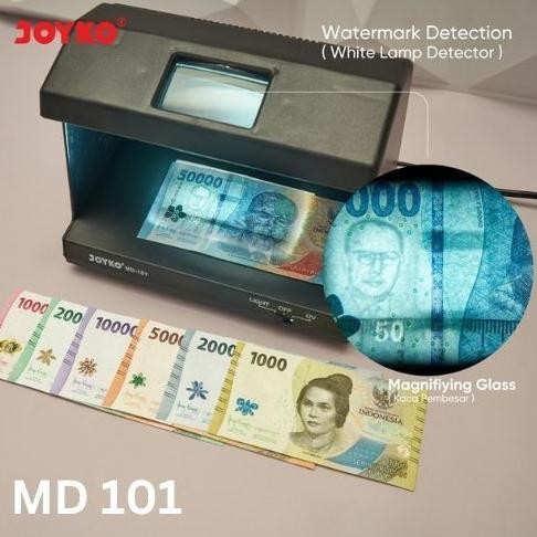 

Terlaris JOYKO ALAT PENDETEKSI UANG KERTAS MD 100 101 DETEKSI MONEY DETECTOR SALE