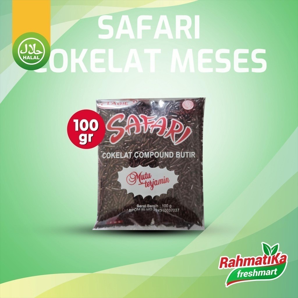

L`Agie Safari Meises Cokelat 100 gr