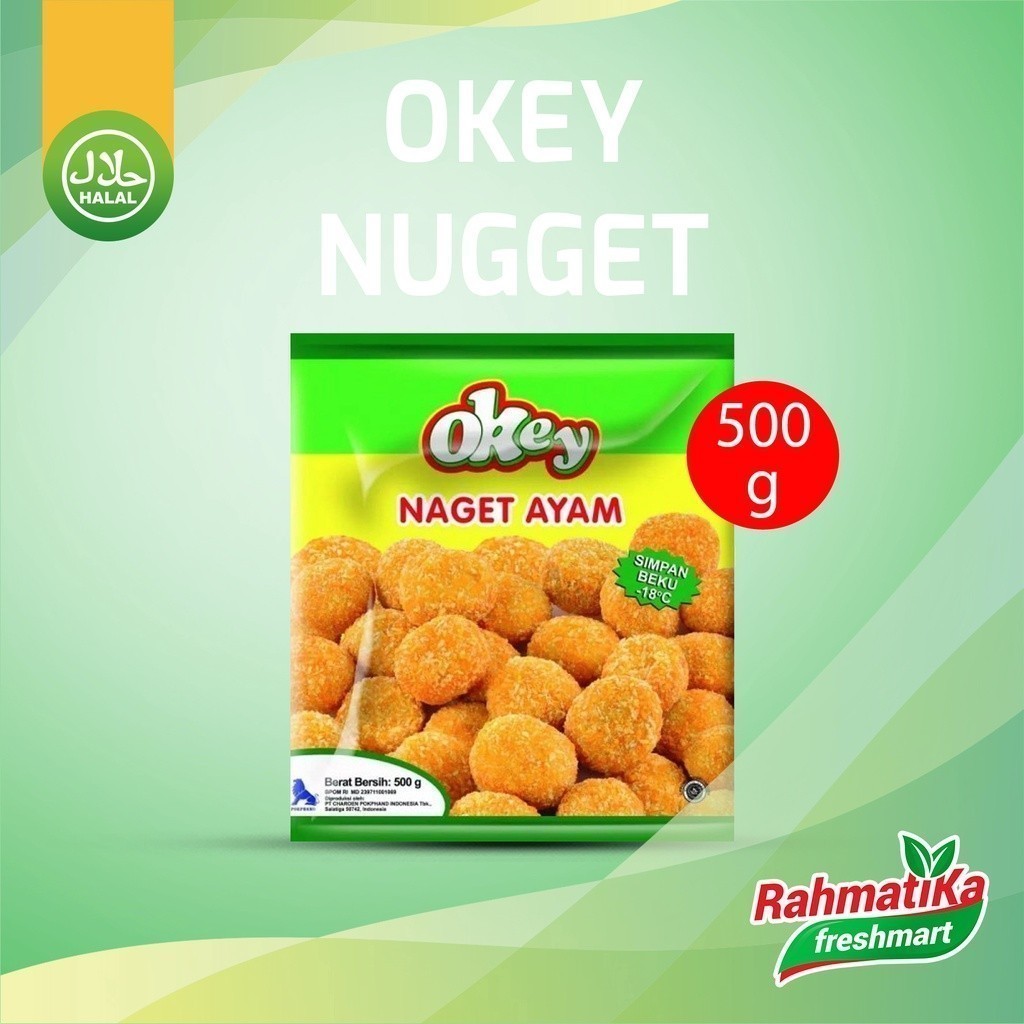 

OKEY Naget Ayam / Chicken Nugget 500 gr