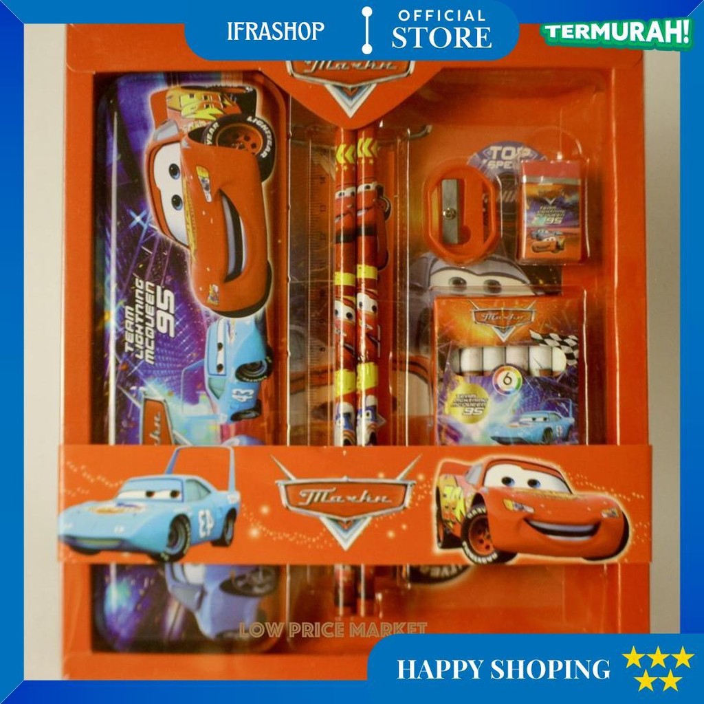 

Set Alat Tulis Sekolah Karakter Cars D Promo Puncak