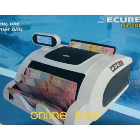 

Terlaris Mesin Hitung Uang SECURE LD-20A Mesin Hitung Uang / Bill Money Counter SALE