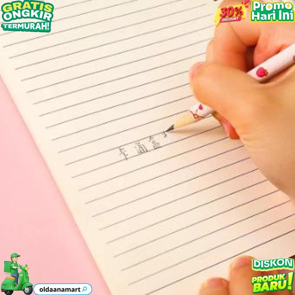 

Terlaris !!! Pensil Cute 1 Set Isi 6Pcs Dengan Penghapus / Alat Tulis Sekolah Anak 6In1 Pensil Bergambar Karakter Unik Lucu D Cod