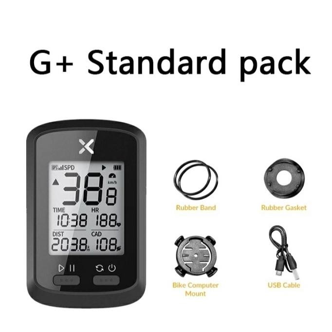 ready  XOSS Bike Computer G Plus Wireless GPS Speedometer Waterproof Road/MTB murah