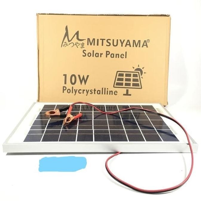 Promo Solar Cell / Panel Surya / Poly Solar Panel 10Wp (Watt Peak) Mitsuyama