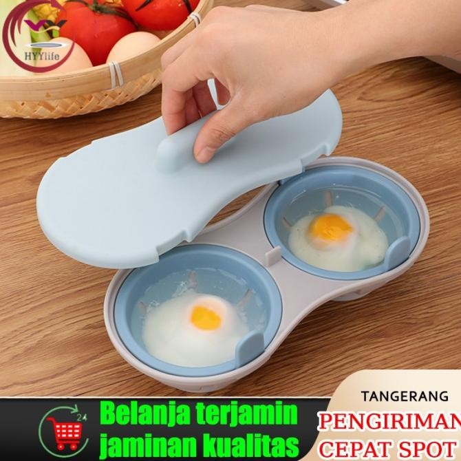 Kooktelur Miekro/Pemasak Telur Untuk Microwave Kotak Rebus Telur Kreatif, Alat Kecil Dapur Untuk Kuk