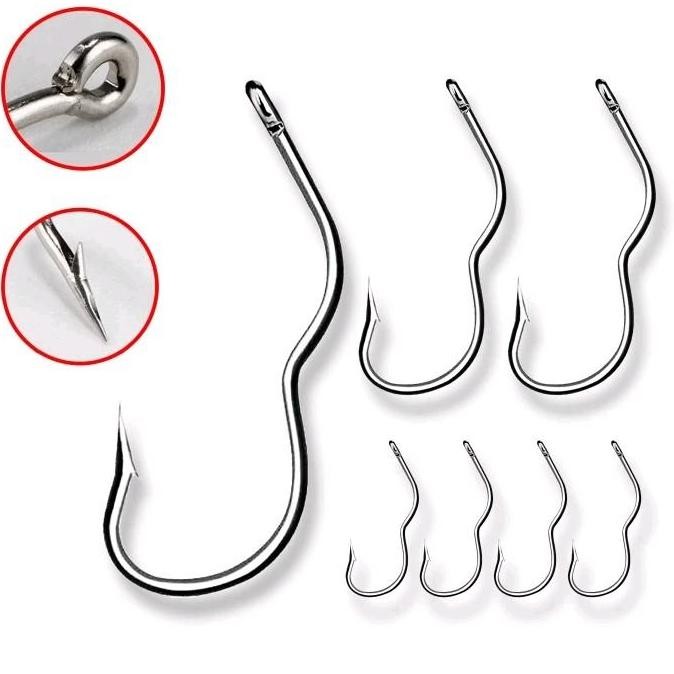 Kail Pancing Otomatis Flip Hook Anti Mocel No. 0 Lebar 3,5Mm Ikan Kecil Wader Betok Dll - Lure Urek 