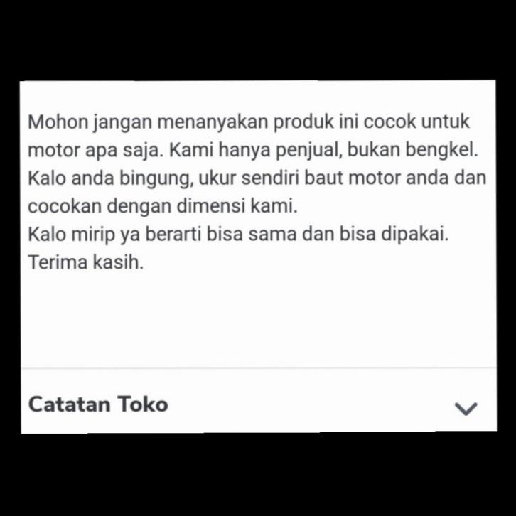 BAUT L SPION MOTOR/BAUT L6 UKURAN 10 X 25 DRAT KANAN/DRAT KIRI/KUNCI L