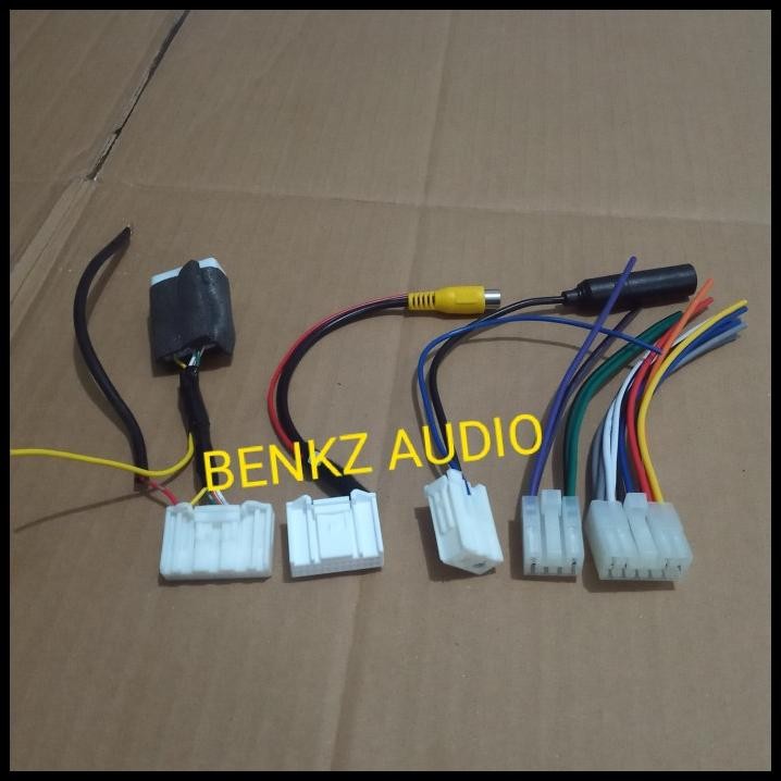 Soket Kabel Untuk Head Unit Pioneer Bawaan Fortuner Vrz Innova Reborn