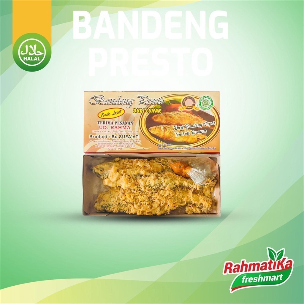 

Bandeng Presto Duri Lunak Super 300 gram (Merah)
