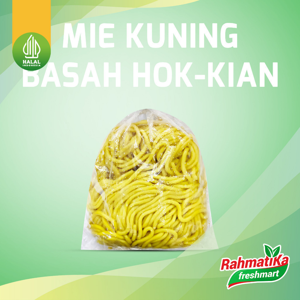 

Mie Kuning Basah Besar Hok-Kian 500 gr