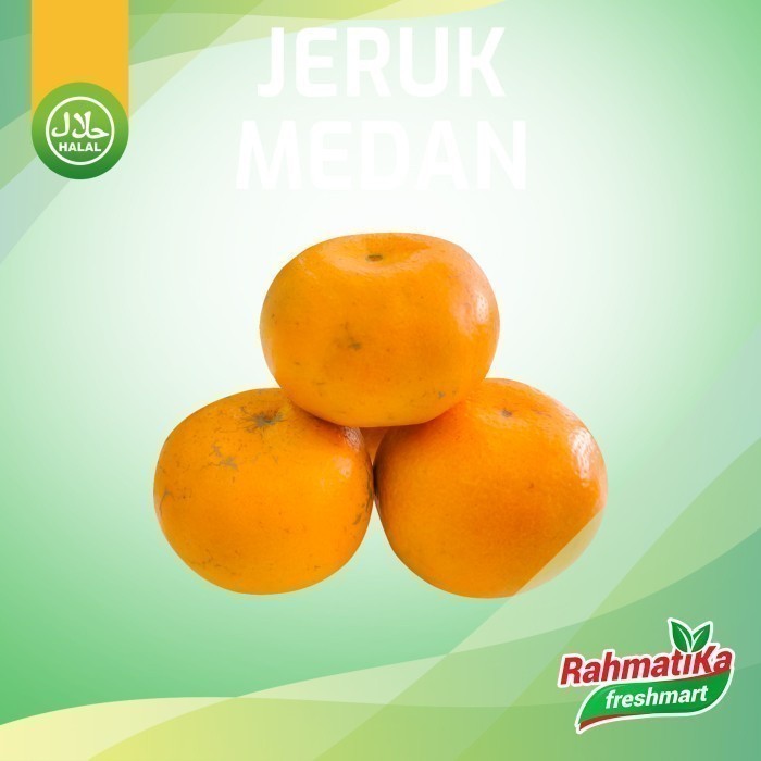 

Jeruk Medan Segar / Jeruk Medan Fresh 500 gr (Buah Segar)