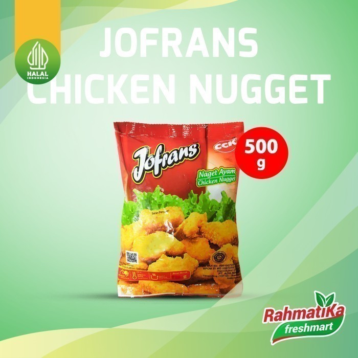 

JOFRANS Naget Ayam / Chicken Nugget 500 gr