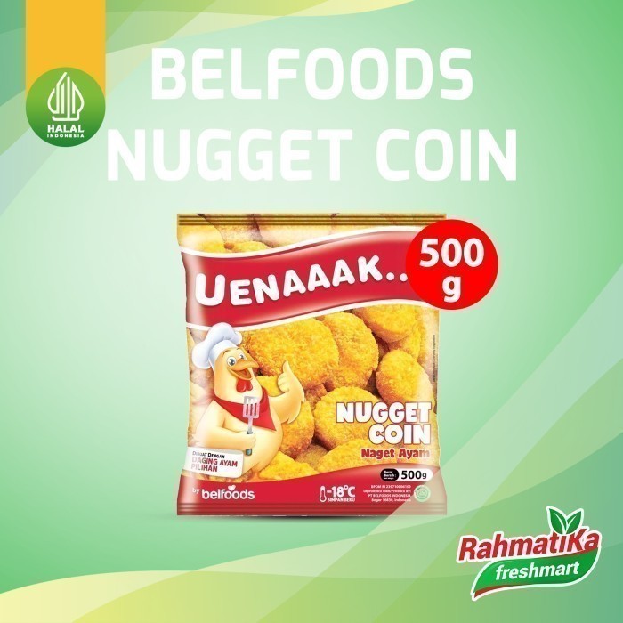

Belfoods Uenak Nugget Coin 500 gr