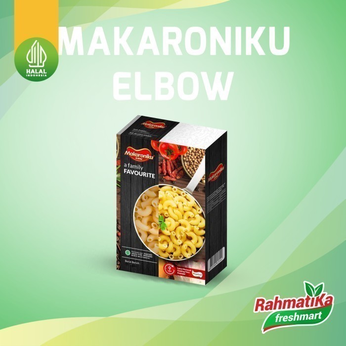 

Makaroniku Egafood Makaroni Elbow 400 gr