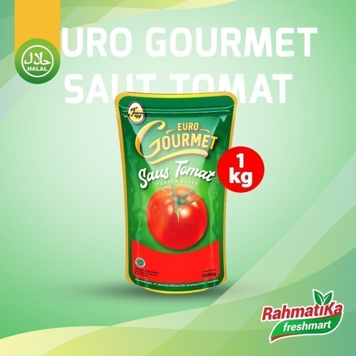 

Euro Gourmet Saus Tomat 1 Kg