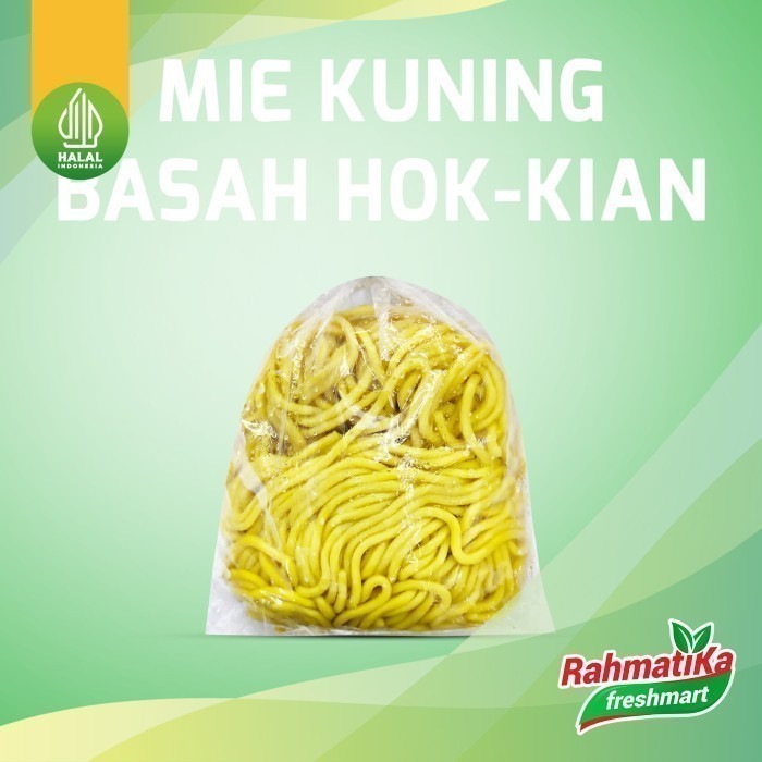 

Mie Kuning Basah Besar Hok-Kian 500 gr