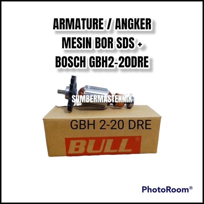 Angker Bosch Gbh 2-20 Dre Armature Mesin Bor Bobok Bosch Gbh2-20 Dre Gbh2 20 Dre Bull