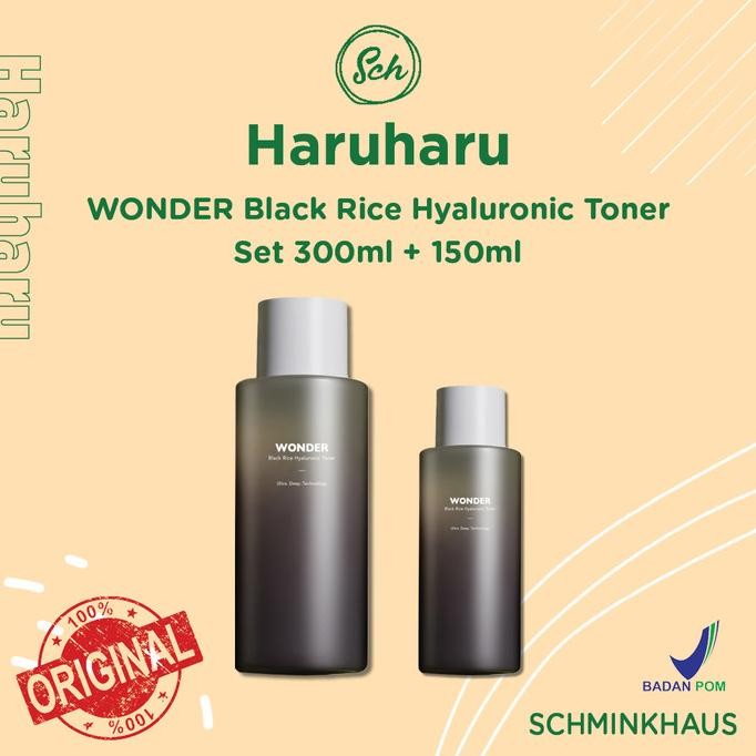 BEST SELLER HARUHARU WONDER BLACK RICE HYALURONIC TONER