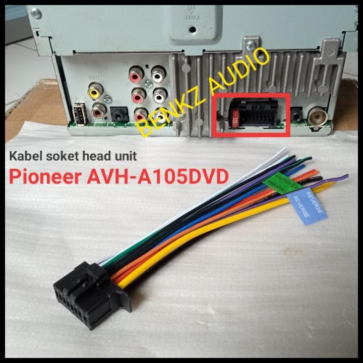 Soket Hu Pioneer Avh-A105Dvd Kabel Socket Tape 2Din Pioner Avh A105Dvd