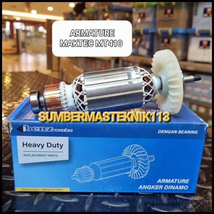 Angker Maktec Mt410 Armature Rotor  Potong Keramik Maktec Mt 410 Benz