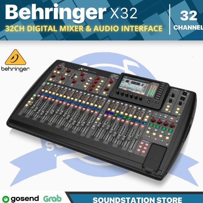 Grosir Behringer X32 32 Channel Digital Mixer & Audio Interface