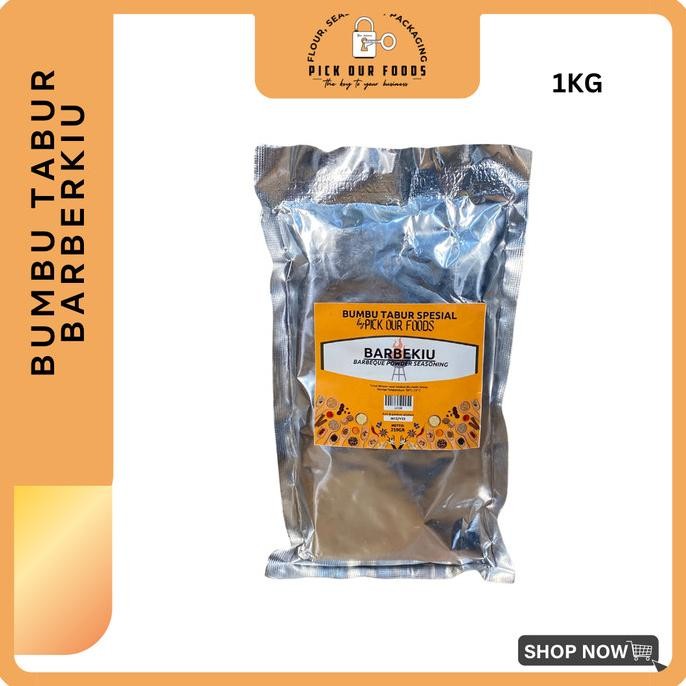 

Bubuk Tabur BBQ / Bubuk Tabur BBQ Shihlin / Bumbu tabur 1kg