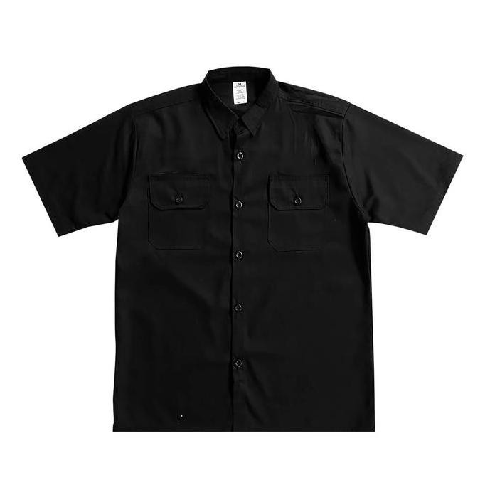 Murah Scarizors Workshirt Enginers Basic Polos - Hitam