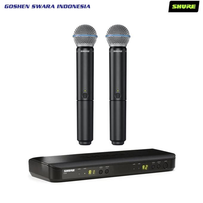 Sale Shure Blx288A/Beta58, Dual Channel Wireless Handheld With Beta58