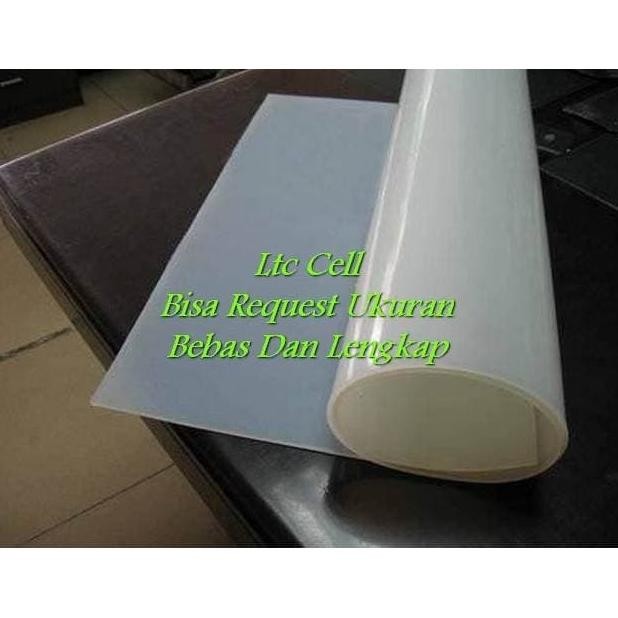 Karet Silikon Lembaran 3Mm 10Cmx100Cm - Bisa Ukuran Lainnya Terbaru