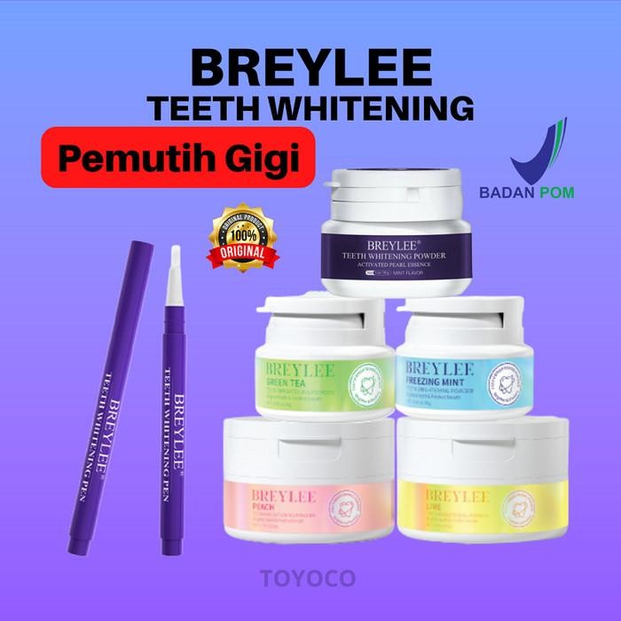 Breylee Teeth Whitening Pen Powder Braylee Pemutih Karang Gigi Kuning