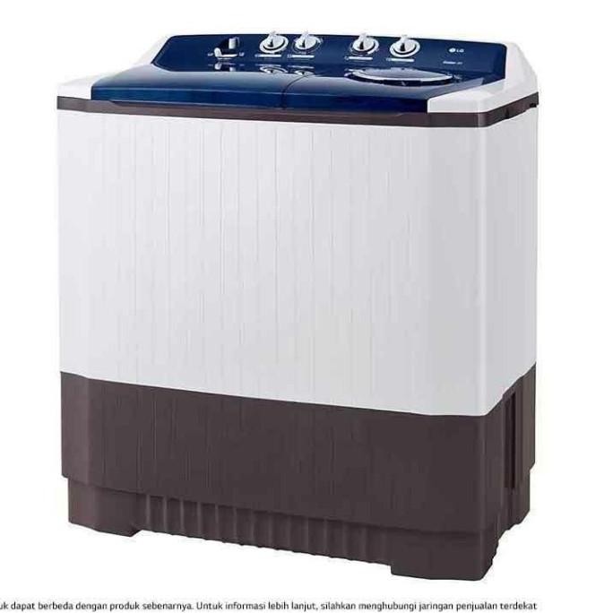 Murah LG P1600RT Mesin Cuci LG 16kg, 2 Tabung Punch +3 - Roller Jet Pulsator Non COD