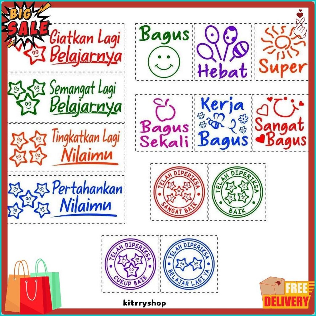 

Stempel Nilai Guru / Penilaian / Koreksi / Checked Terlengkap Dan Termurah