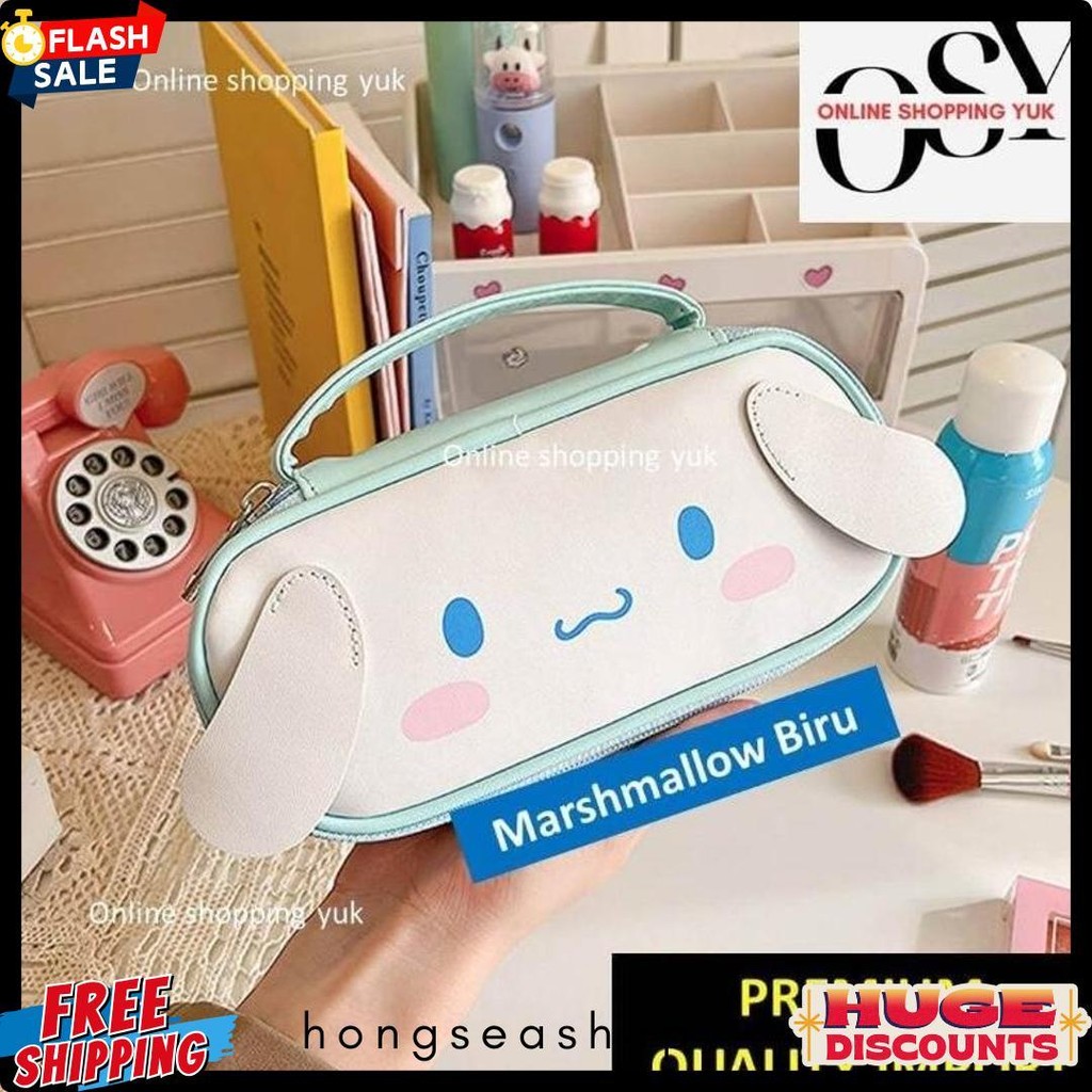 

Tempat Pensil Sanrio , Kotak Pensil Kuromi , Tas Kosmetik , Pouch , Motif Kuromi / Cinnamoroll / My Melody , Import Premium. Online Shopping Yuk. Kapasitas Besar. Bahan Kulit , Kuat & Sangat Cantik Exclusive. Diskon