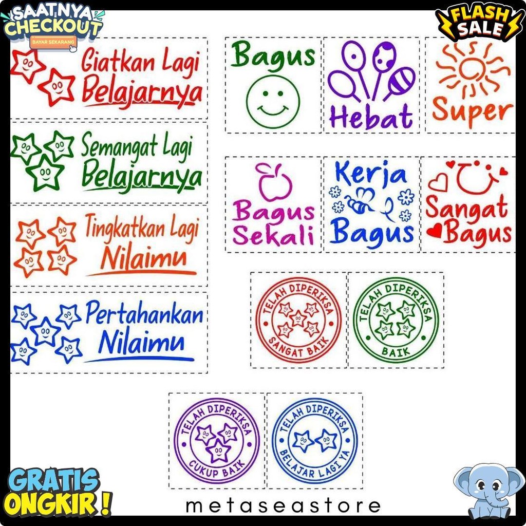 

Stempel Nilai Guru / Penilaian / Koreksi / Checked Terlengkap Dan Termurah