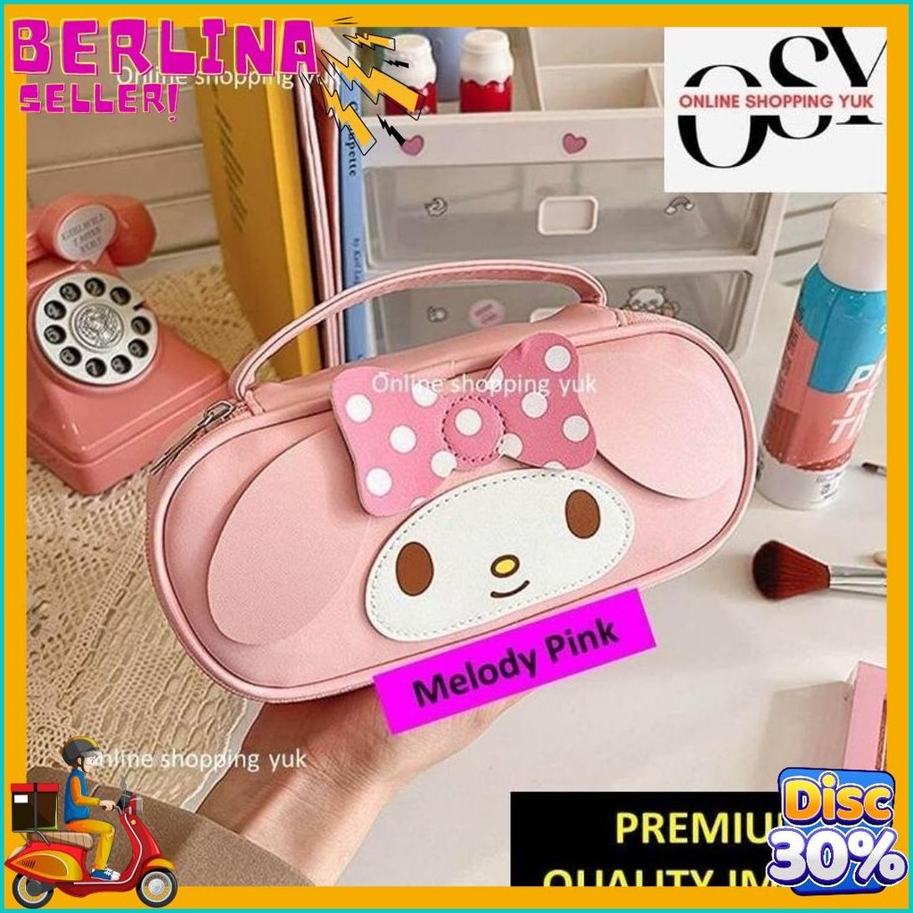 

Tempat Pensil Sanrio , Kotak Pensil Kuromi , Tas Kosmetik , Pouch , Motif Kuromi / Cinnamoroll / My Melody , Import Premium. Online Shopping Yuk. Kapasitas Besar. Bahan Kulit , Kuat & Sangat Cantik Exclusive. Terlaris! Produk Ini Banyak Dicari